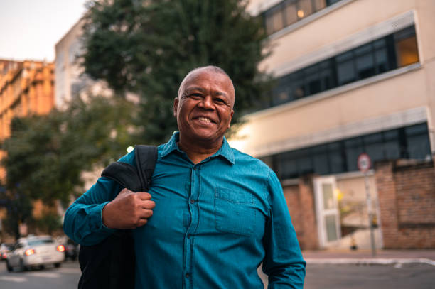 istock Portrait of black man smiling 1784543554
