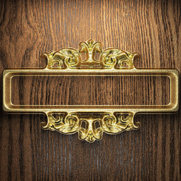istock golden vintage ornament 178455201