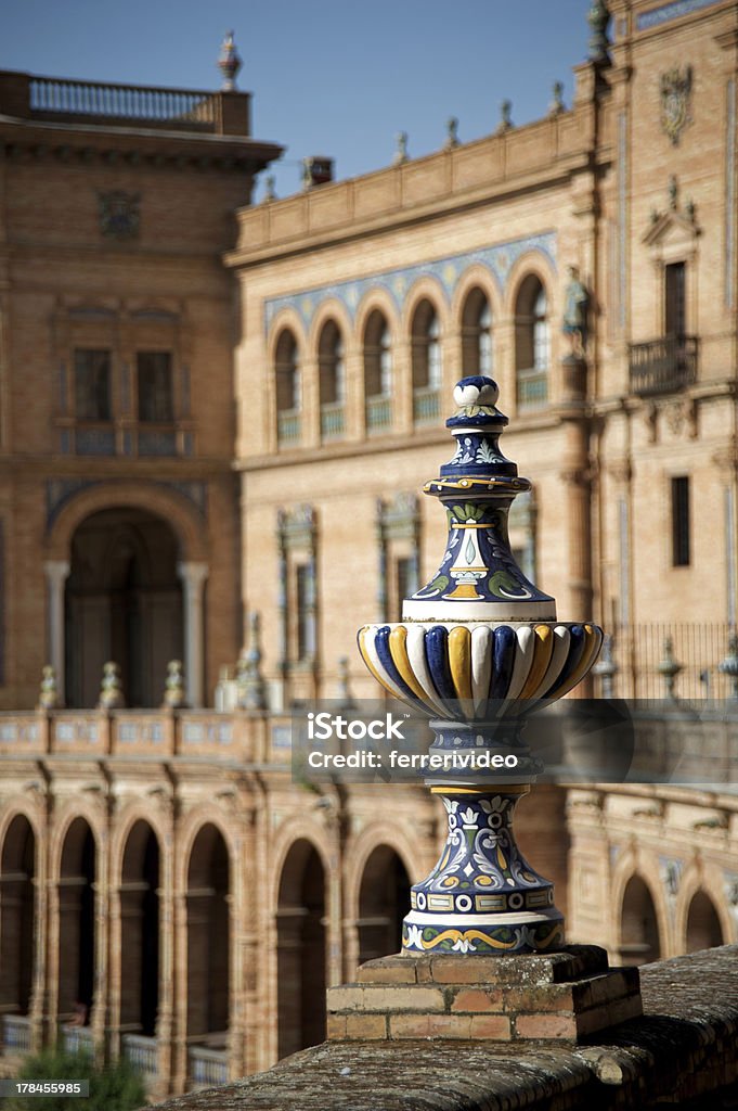 Plaza de España em Sevilha - Royalty-free Andaluzia Foto de stock