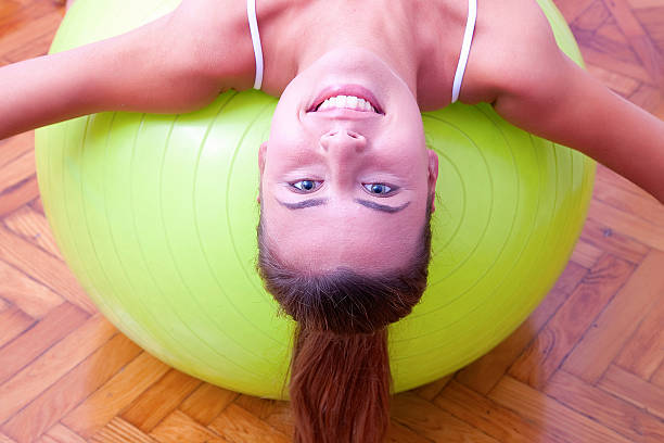 istock physiotherapy exercises with bobath ball fitball 178457187