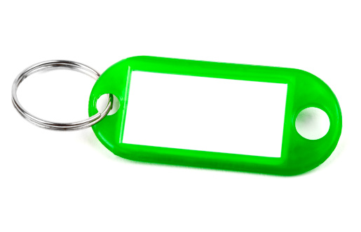 Key Fob over a white background.