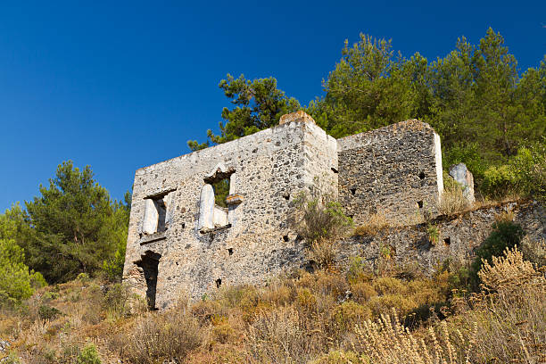 istock Ruined house from Kayakoy 178457442
