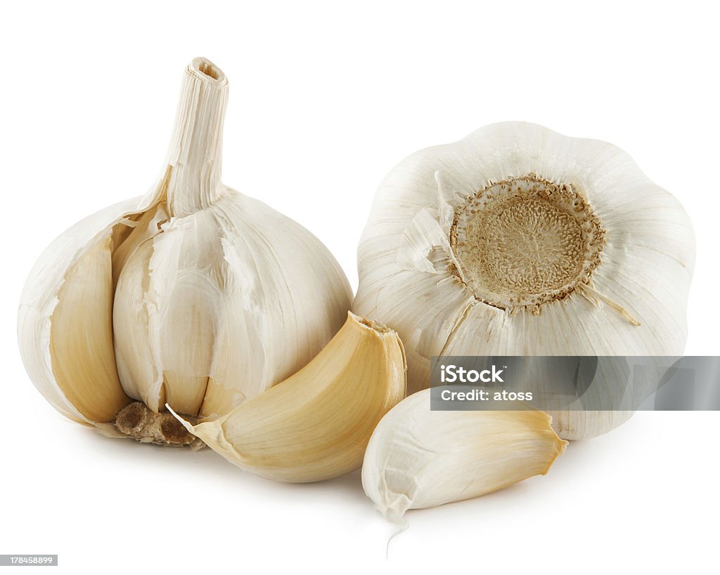 Garlic Garlic isolated on white background Cut Out Stock Photo