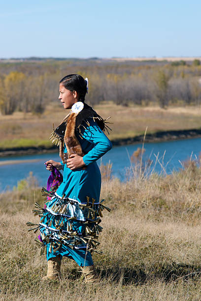 istock Girls Jingle Dress Dancer Side View 178459131
