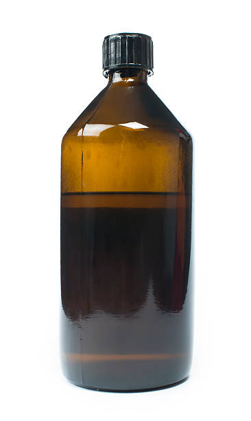 istock Glass jars with chemicals 178459291