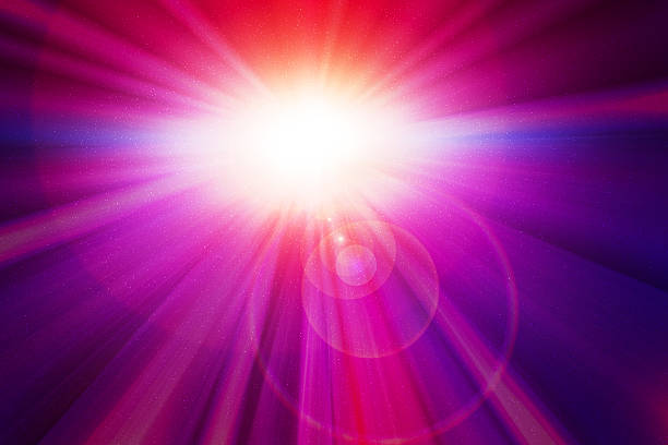 Abstract background, Beautiful rays of light. stock photo