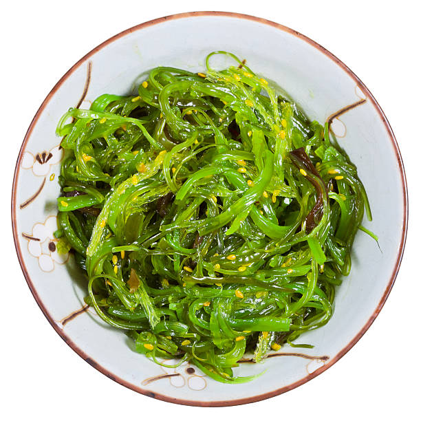 istock top view of chuka - seaweed salad 178460355