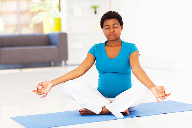 istock pregnant african woman mediation 178461548