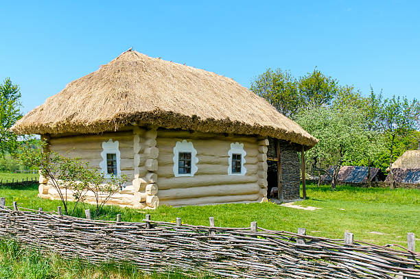 istock Typical ukrainian antique house 178461946