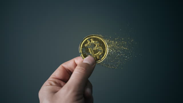Golden Bitcoin turns to dust and disappears