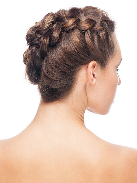 istock Woman with braid hairdo 178462238