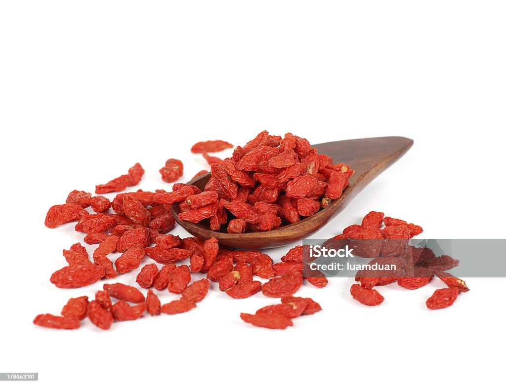 GOJI berryes pile - Foto stock royalty-free di Alimentazione sana