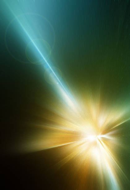 Abstract background, Beautiful rays of light. stock photo