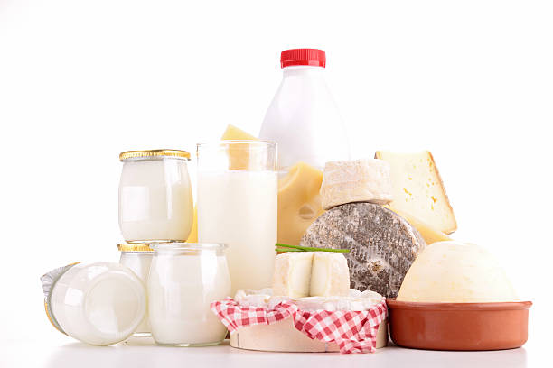 istock isolated composition of dairy products 178463279