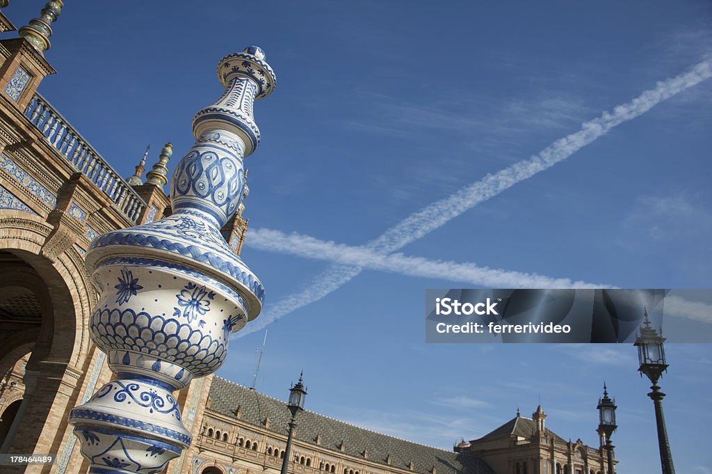 Plaza de España em Sevilha - Royalty-free Andaluzia Foto de stock