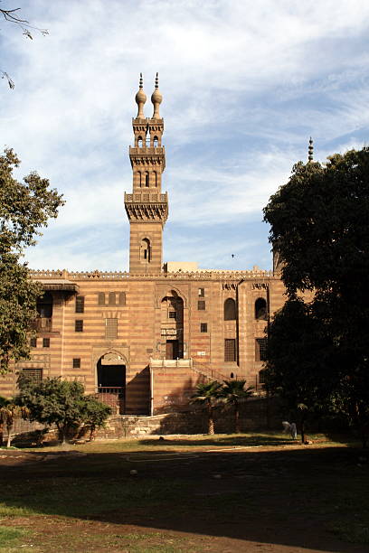 mosquée al-azhar, le caire - al azhar photos et images de collection