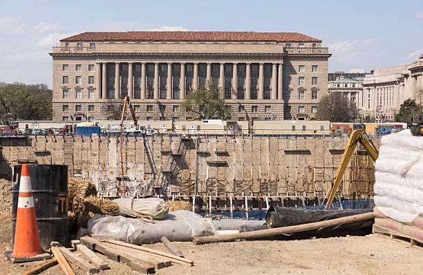 Construction and excavation is well under way for a new museum in Washington, DC which will be located on the National Mall, adjacent to the US Commerce Department.