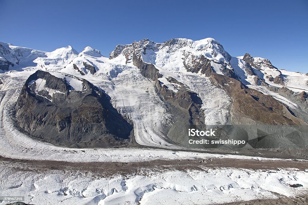 Neve geleiras - Foto de stock de Alpes europeus royalty-free