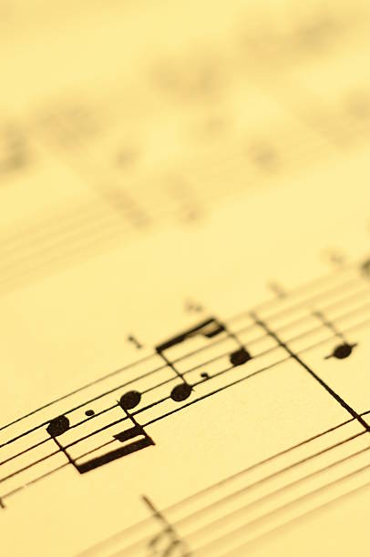 istock Close up of music score 178467589