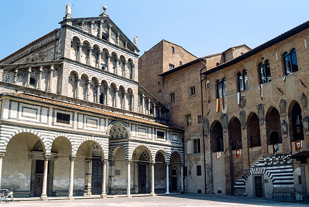 pistoia (toscana)-duomo - provincia di pistoia foto e immagini stock