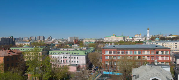 Panorama of a Moscow city
