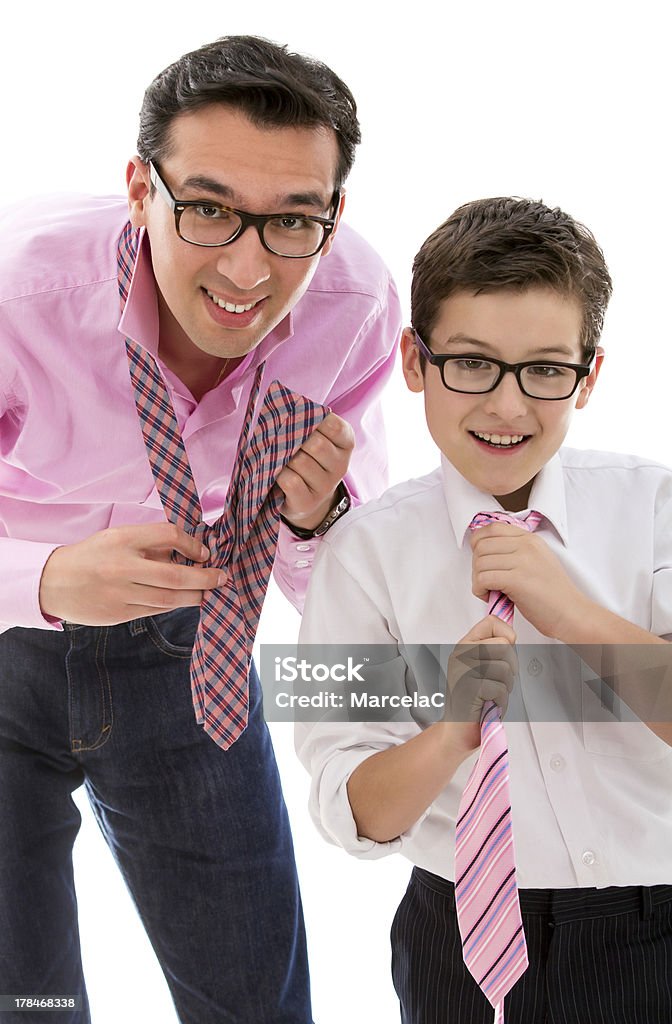 Pai e filho - Foto de stock de Adulto royalty-free