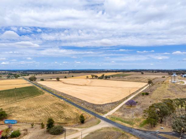 istock Aerial View, Delungra, Australia 1784698141