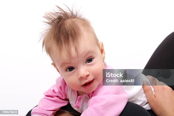 Baby Girl With Mohawk Hair Style Stock Photo - Download Image Now - 0-11  Months, 6-11 Months, Baby - Human Age - iStock