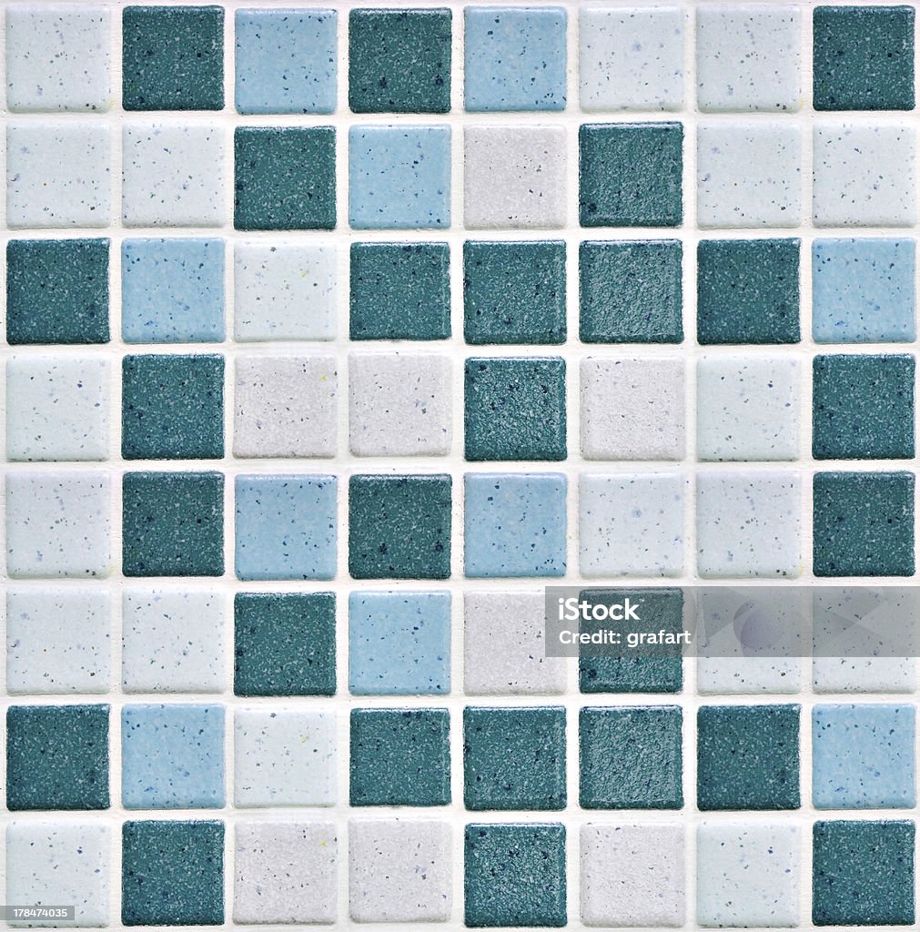 bathroom's tiles colorful modern mosaic tile in a bathroom Architecture Stock Photo