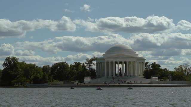 Washington DC – Jefferson Memorial with Water of Tidal Basin