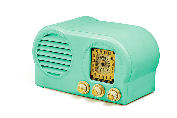 antyczny bakelit radio - green bakelite radio zdjęcia i obrazy z banku zdjęć