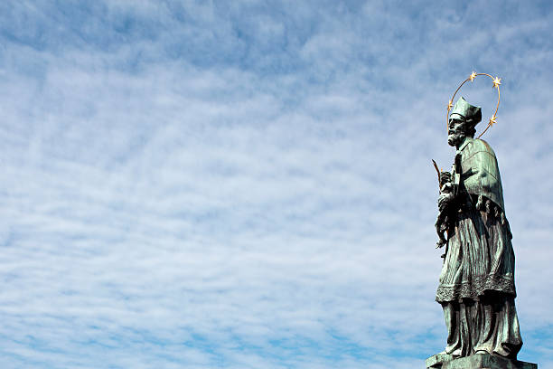 Statue of St. John of Nepomuk in Prague
