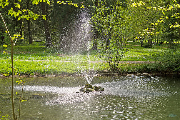 spa jardim em bad wörishofen - anwendung imagens e fotografias de stock