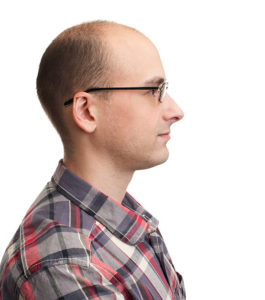 istock Profile view of man with eyeglasses 178477992