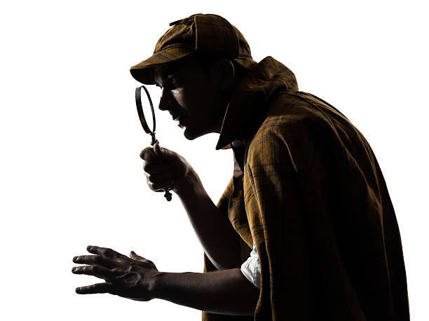 istock A silhouette of a model impersonating Sherlock Holmes 178478180