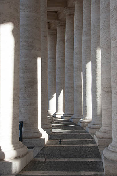 istock Columns in Hallway at Saint Peter's Square Vatican 178478534