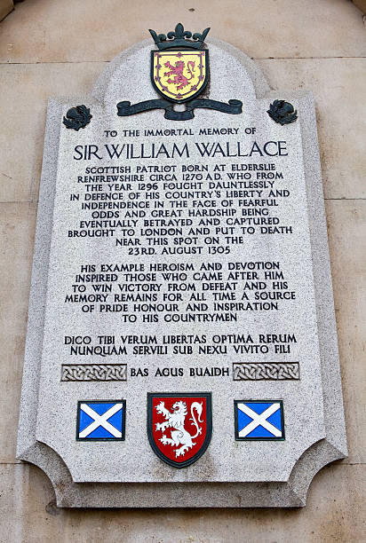 istock William Wallace Memorial Plaque in London. 178479432