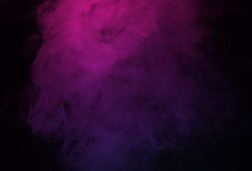Abstract Purple Smoke