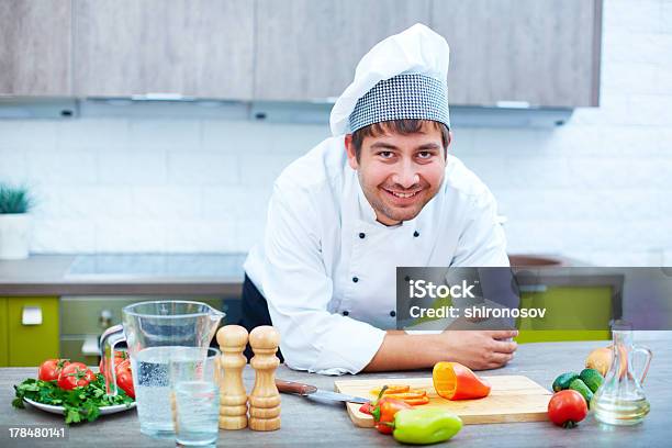 Happy Chef Stock Photo - Download Image Now - Adult, Adults Only, Beautiful People