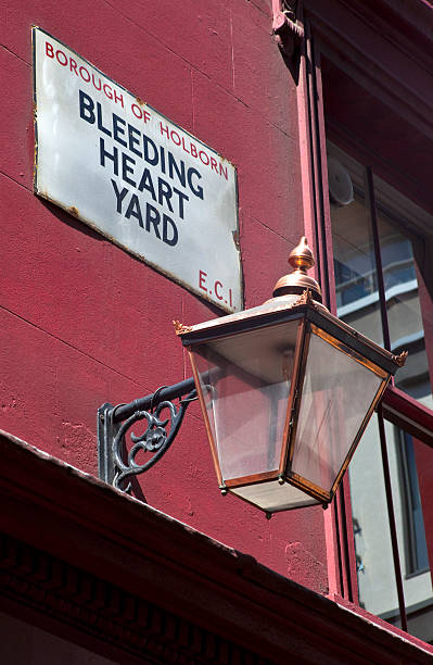 istock Bleeding Hart Yard in London 178480545