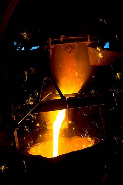 istock Splashing of iron water 178480622