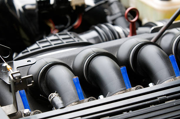 istock Inlet manifold of car engine 178481029
