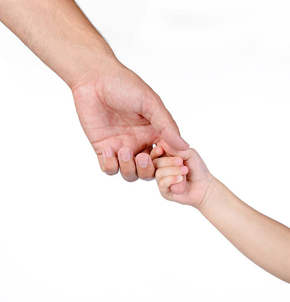 istock Child hold the hand of father 178481935