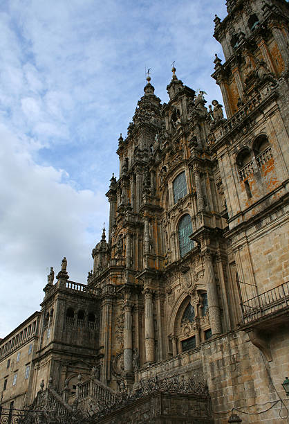 Cathedral of Santiago stock photo