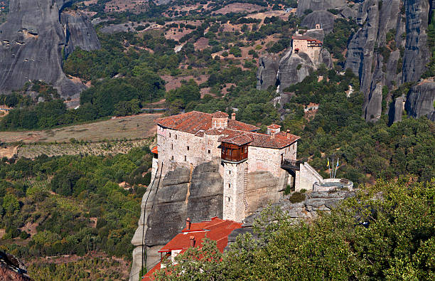 Monastery at Meteora of Kalambaka in Greece