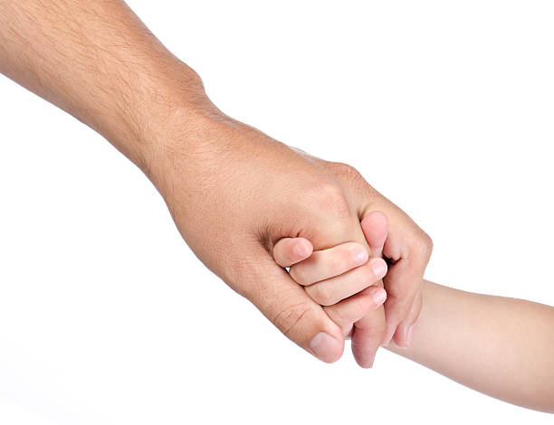 istock Child hold the hand of father 178482475