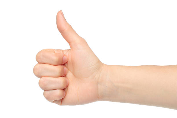 istock Woman hand with thumb up isolated 178482588
