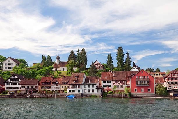 istock view of Stein Am Rhein. 178482829
