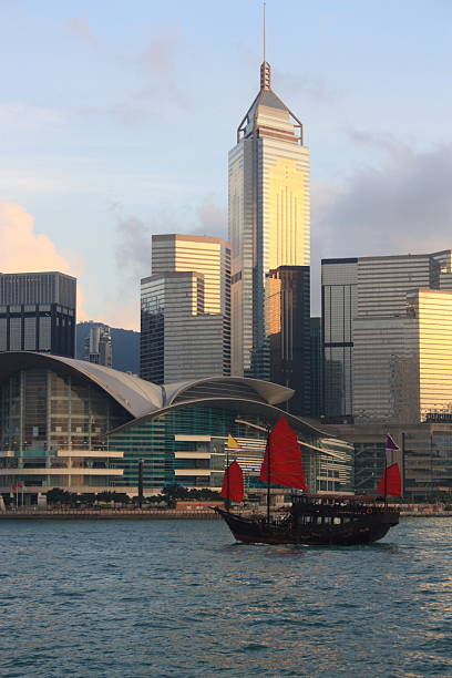 istock Chinese Junkboat in Hong Kong 178483833