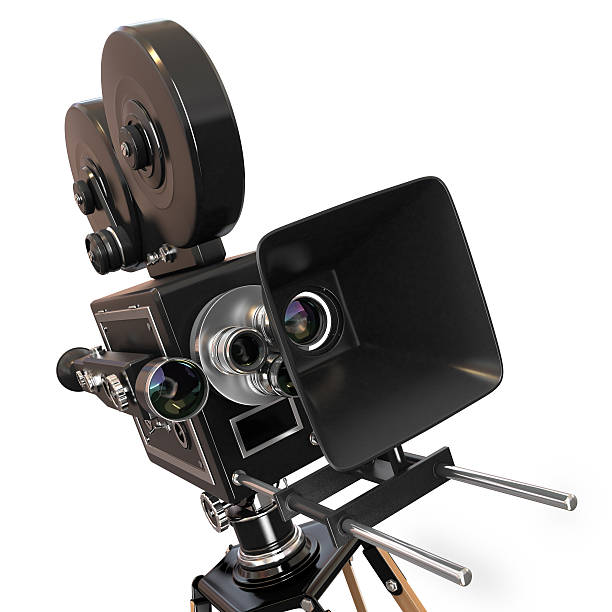 istock Vintage movie camera. 3d 178483928